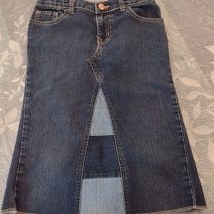 Girls denim skirt